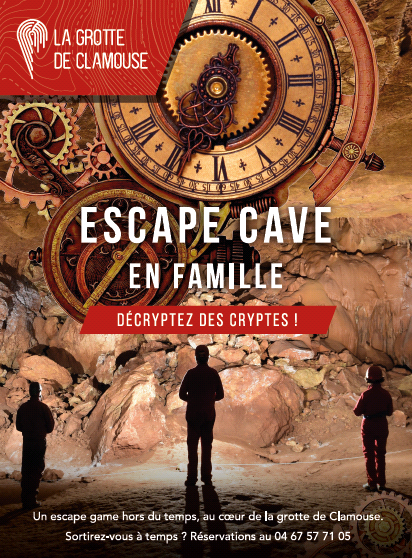 Escape Cave à la Grotte de Clamouse