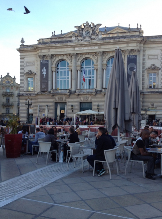 Terrasse place de la Comédie