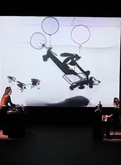 Living cartoon duet - Cie Nevez Productions