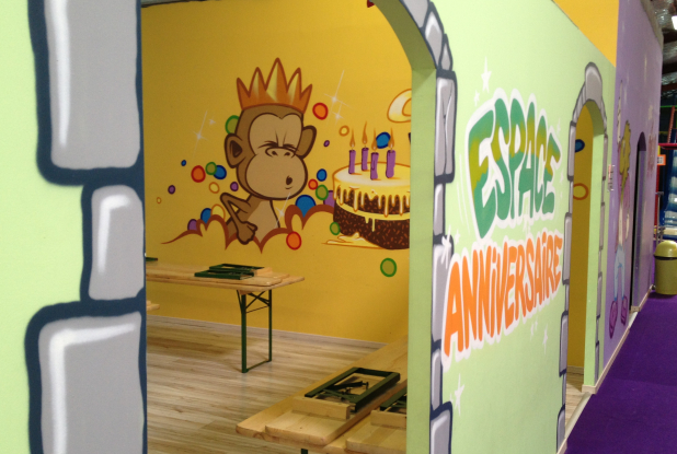 Un espace anniversaire à Royal Kids