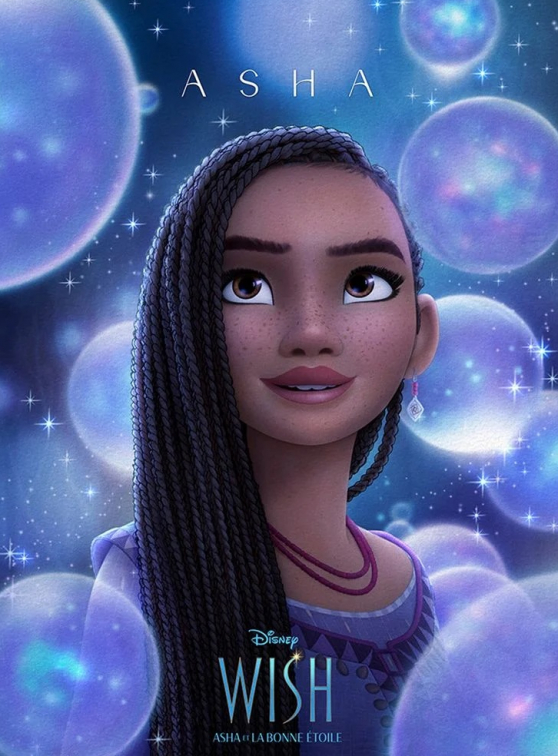 WISH : affiche avec Asha