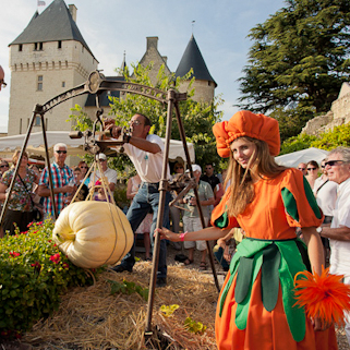 Fête de la citrouille au Château de Rivau en famille