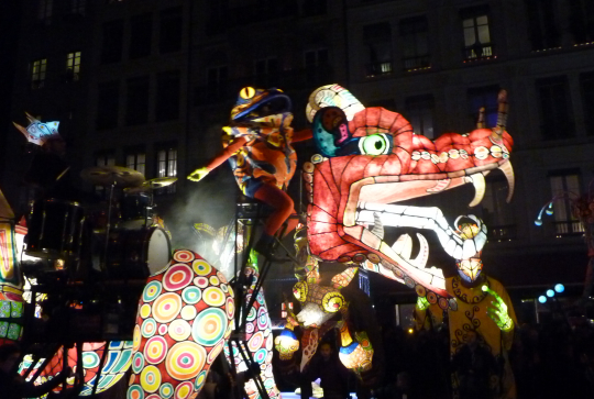 Grande parade de la Fête des Lumières 2013