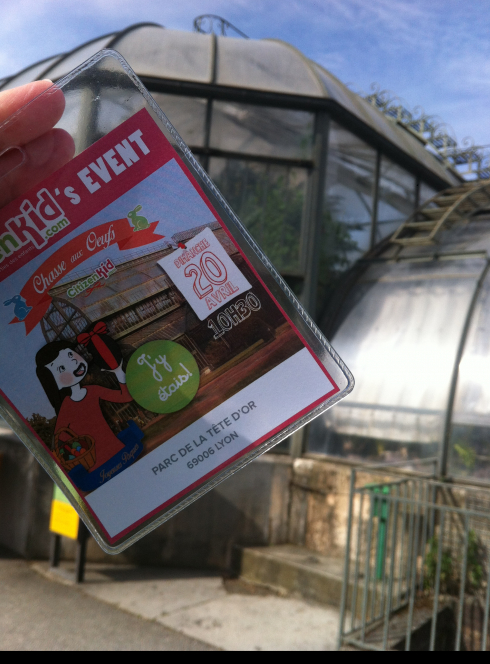 Pâques 2014 : une chasse atypique au Parc de la Tête d'Or avec Citizenkid