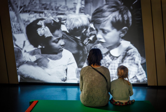 Expo sur le jeu pendant la guerre au CHRD