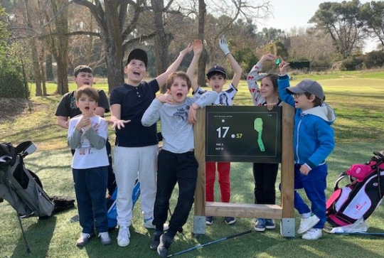 Stage enfant golf