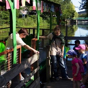 La Décidée avec les enfants