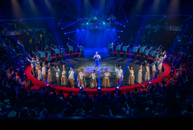 Spectacle 40 ans Cirque Arlette Gruss : cercle