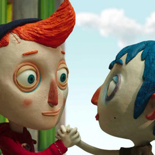 Ma vie de Courgette : poignée de main