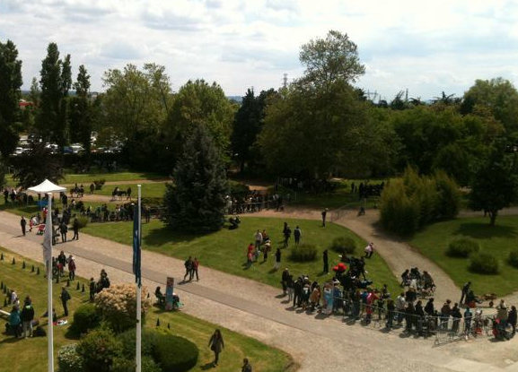 La journée des enfants à l'hippodrome de Parilly 2013