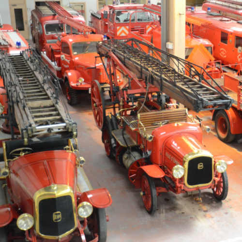 Réserves du musée des pompiers de Lyon