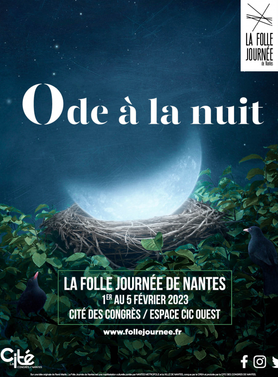 Affiche de la Folle Journée de Nantes 2023