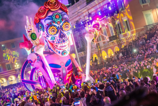 Carnaval de Nice : char calavera