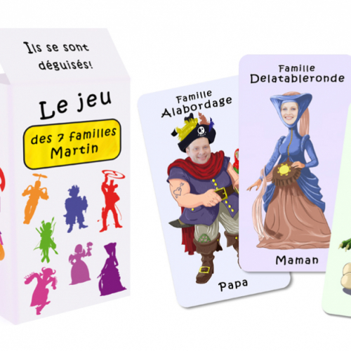 Cartooneo jeu des 7 familles