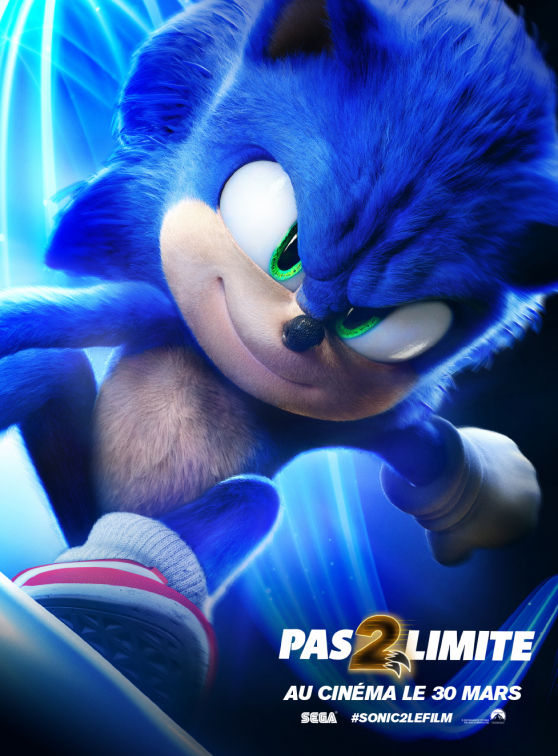 Sonic 2 : affiche Sonic