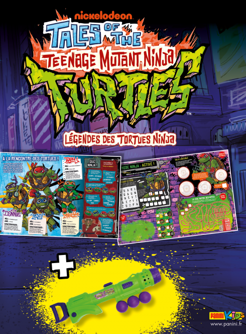 Gagnez le NOUVEAU magazine Panini Tortues Ninja