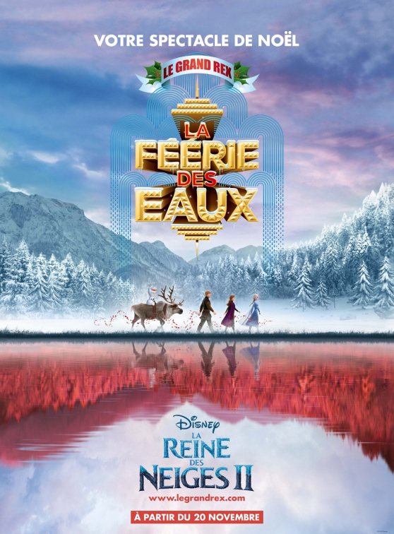 La Féerie des Eaux 2019 - Affiche la Reine des Neiges 2