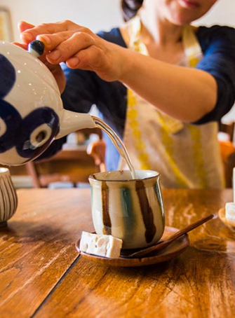 Goûter et déjeuner japonais chez Solaneko