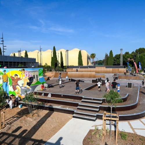 BMX skatepark international Ronan Pointeau