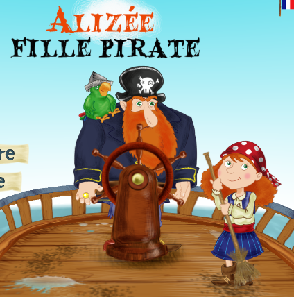 Alizée fille pirate