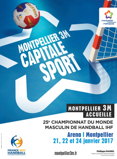 Mondial handball Montpellier 2017