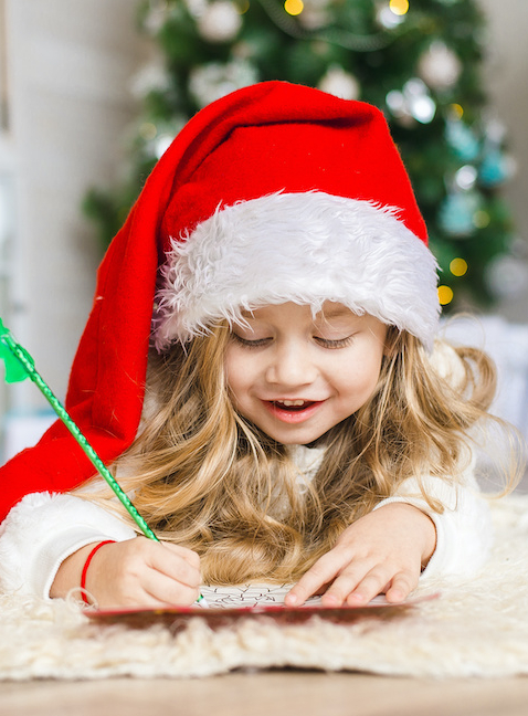 Écrire au père Noël : liste des enfants