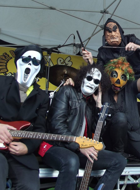 L'inoubliable Halloween avec les Zélectrons Frits - Masques