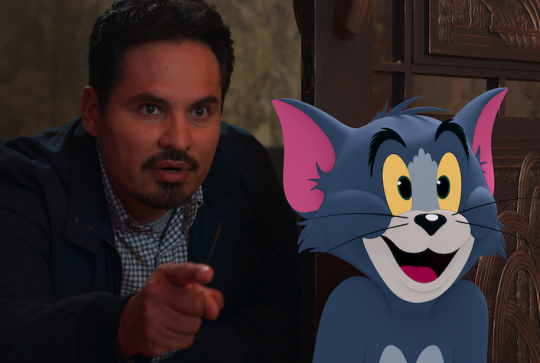 Tom & Jerry, le film : Terence avec Tom