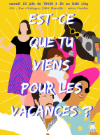 Est-ce que tu viens pour les vacances ?