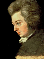 Portrait inachevé de Mozart par son beau-frère Albert Lange, 1782-83. Maison natale de Mozart, Salzbourg