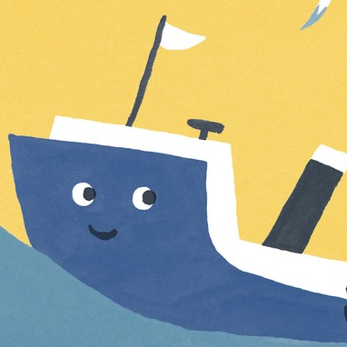 Affiche Pépito petit bateau