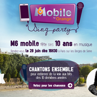 Jeu  concours M6 Mobile.