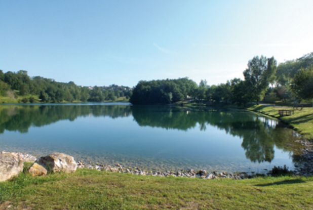 Lac de l'Orme Blanc : vue