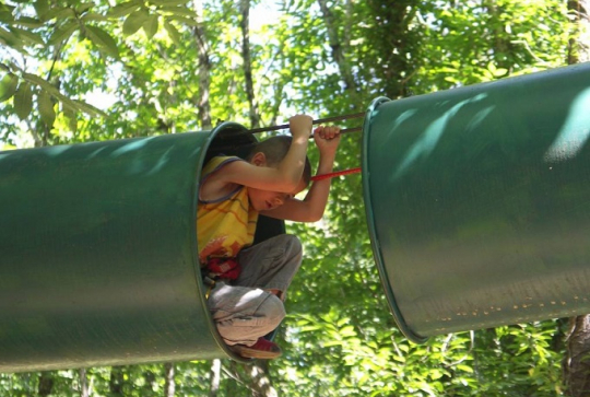 La Forêt des Écureuils - Enfants parcours dans les arbres
