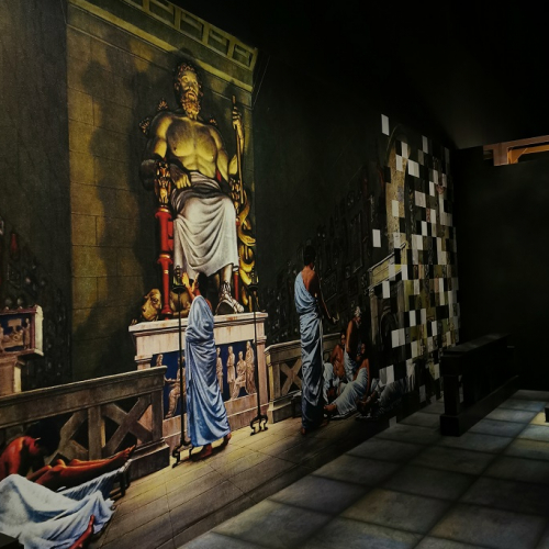 Expo Le temps d'un rêve : Fresque antique