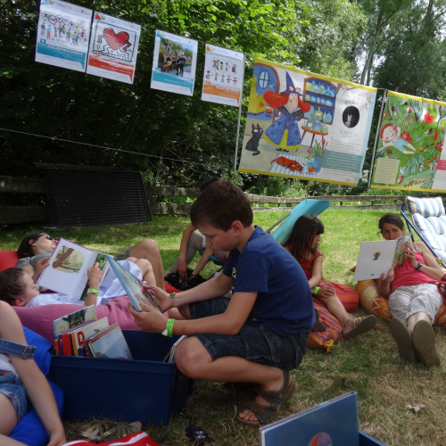 Festival Charivari : espace famille
