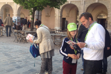Chasse aux oeufs de Pâques à Marseille - départ