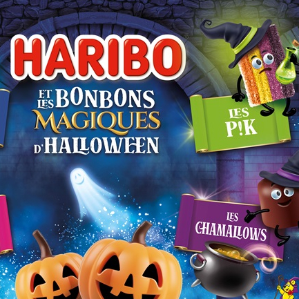 Gagnez des bonbons Haribo pour Halloween :HARIBO ECOLE BONBONS MAGIQUES