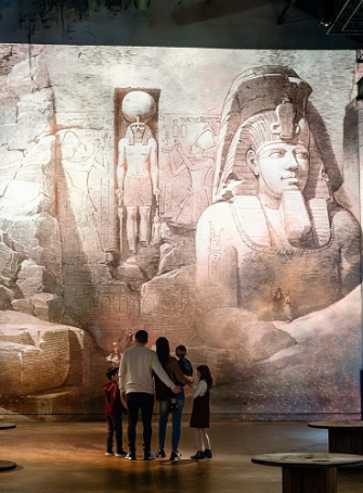 Une expo immersive sur l’Egypte des pharaons
