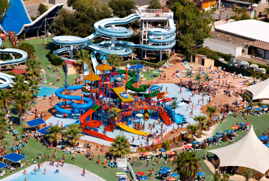 Aquasplash, parc aquatique au Marineland d'Antibes