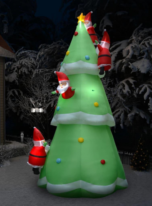 Sapin gonflable Leroy Merlin