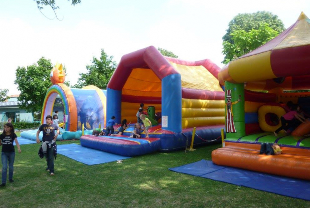 Loisiparc : Structures gonflables