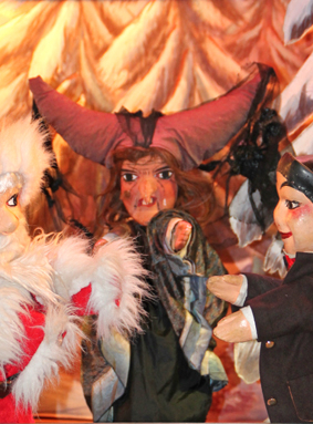 Guignol, père Noël et la fée Carabosse - Cie Daniel Streble