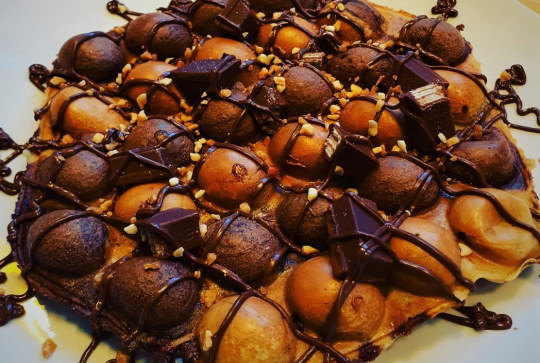 Bubble gaufre Waffle & Café Clermont