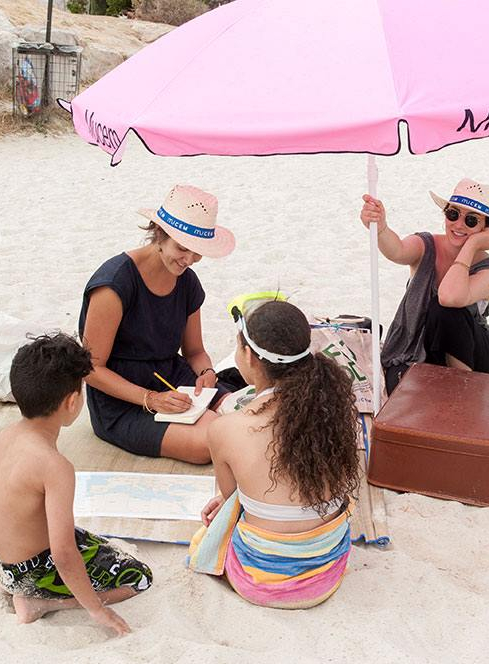 Le MuCEM à la plage