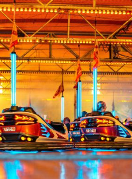 Vogue d'hiver de la Confluence : Auto-tamponneuses