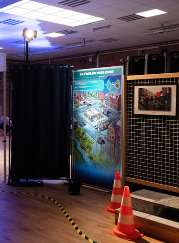 Exposition interactive sur le cycle de l'eau