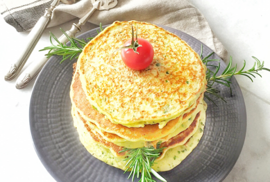 Pancakes à la courgette