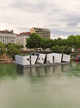 L’ÎLE Ô : théâtre flottant sur le Rhône