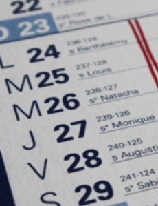 Agenda - Calendrier